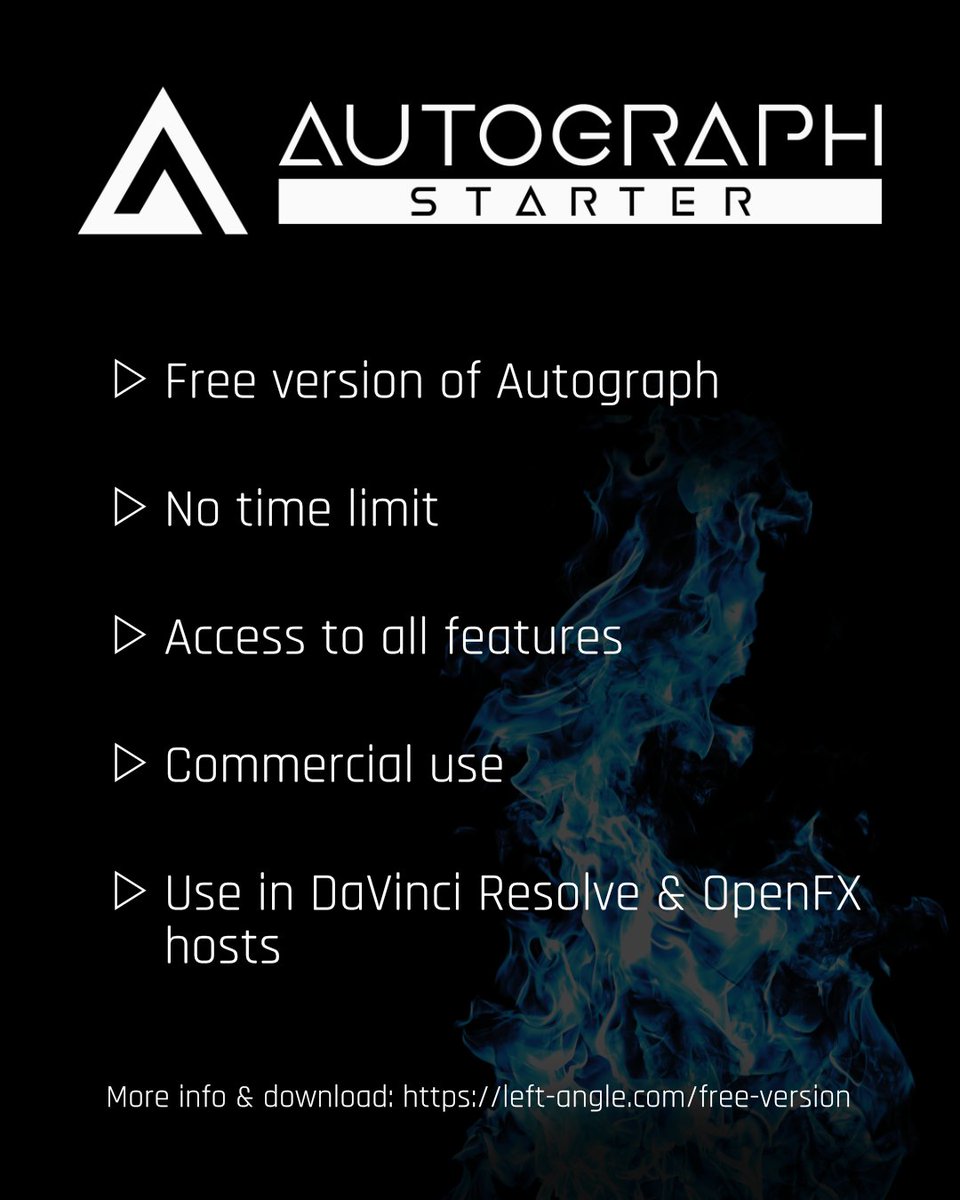 Introducing Autograph Starter – our new FREE version of Autograph! Download Autograph Starter here 👇🔗left-angle.com/free-version
#mdcommunity #motiondesigncommunity #visualeffects #animation #motion #motionart
