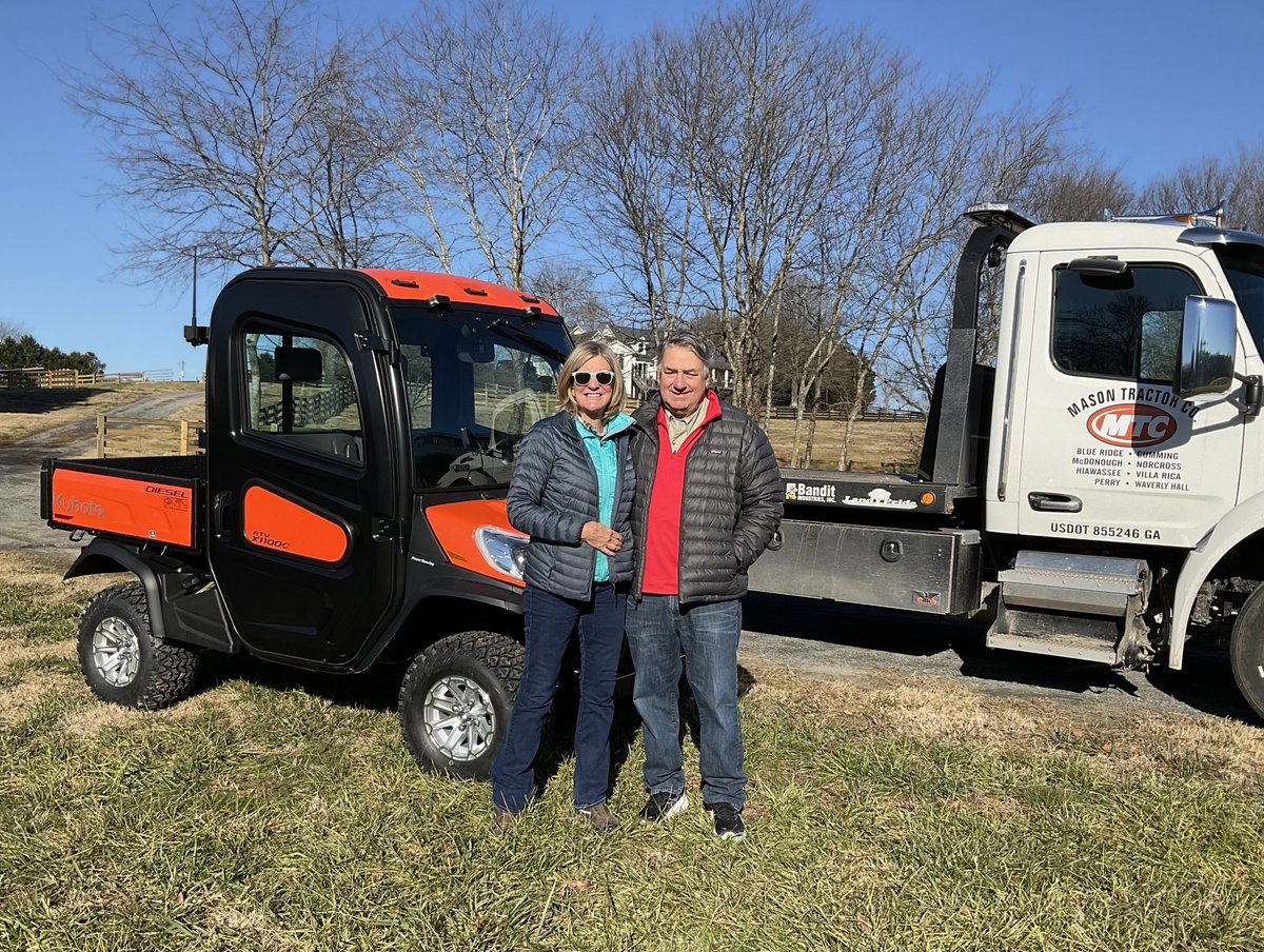 The McNeel family is prepared for these freezing temps thanks to their brand-new Kubota RTV-X1100 cab! 

#KubotaCountry #Kubota #MasonTractor #MTC