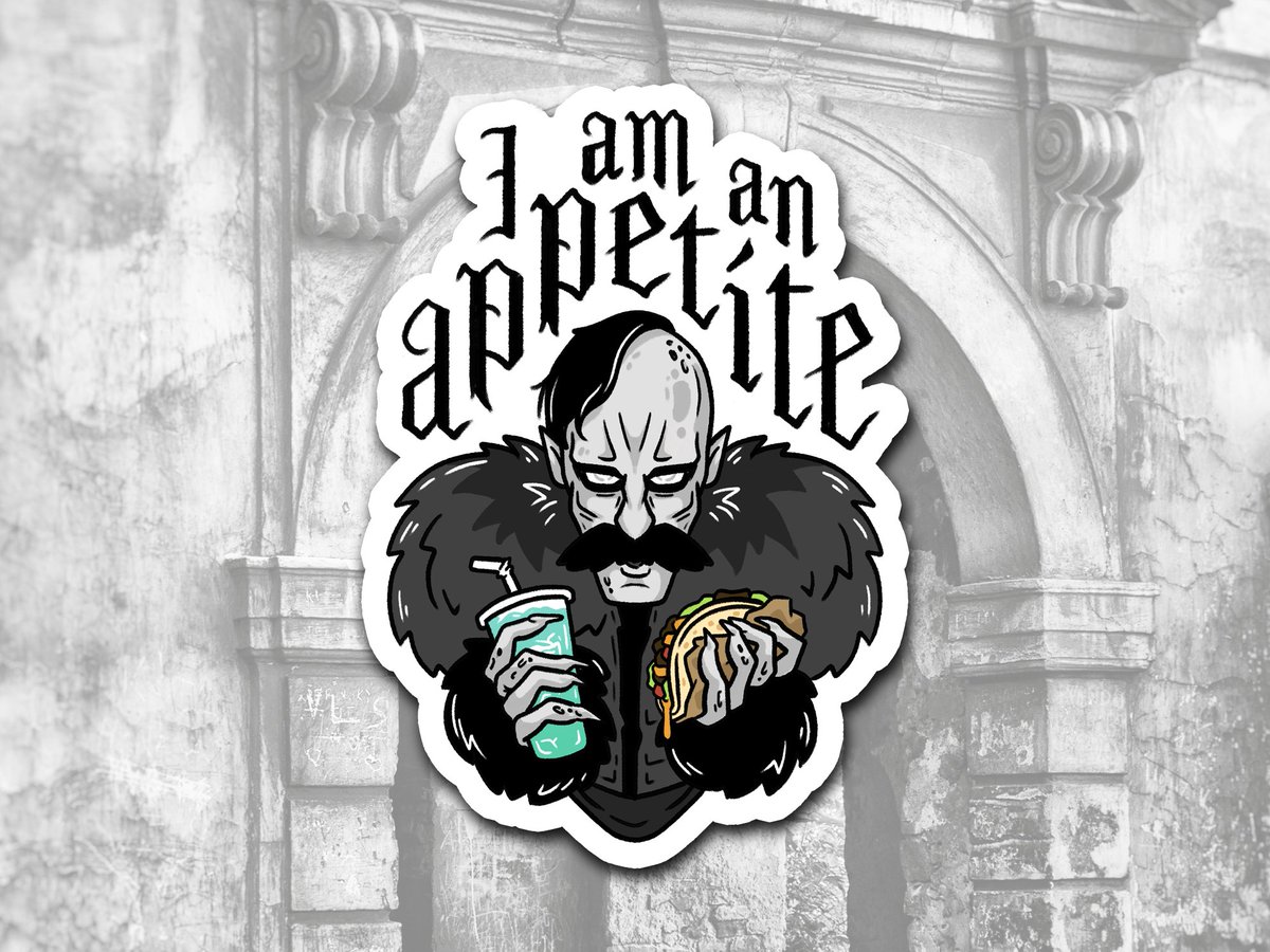 🥤🌮 𝕴 𝖆𝖒 𝖆𝖓 𝖆𝖕𝖕𝖊𝖙𝖎𝖙𝖊 🌮🥤
kateleth.etsy.com/listing/186177…