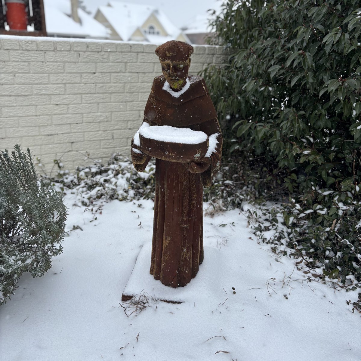 thejohnnygwin's tweet photo. Snow Day in Mobile, AL. It’s a Gulf Coast Miracle! https://t.co/gSaAOl75st
