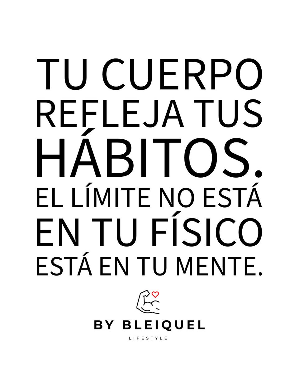 Tu cuerpo es el espejo de tus hábitos. 💪🏽🔥
No se trata solo de músculo, se trata de mentalidad.
¿Excusas o resultados? Tú eliges. 👊🏽🌊

#Fitness #Motivación #Disciplina #CuerposDeAcero