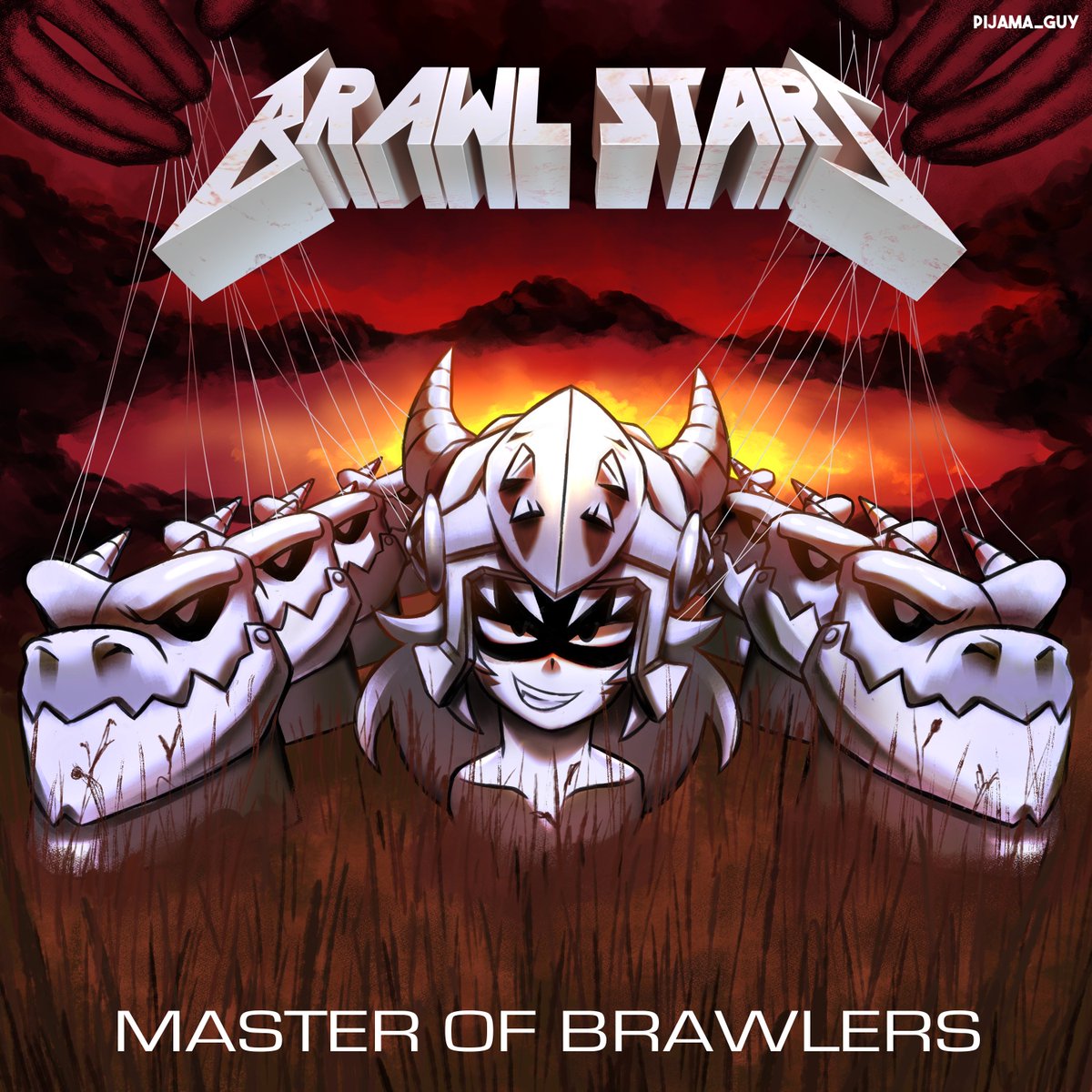 pjguy_BS's tweet photo. Brawlers as Music Albums #40: Draco
Today, MASTER OF PUPPETS by Metallica!
#BrawlStarsArt #BrawlArt #ブロスタ https://t.co/ml0nidOfnQ