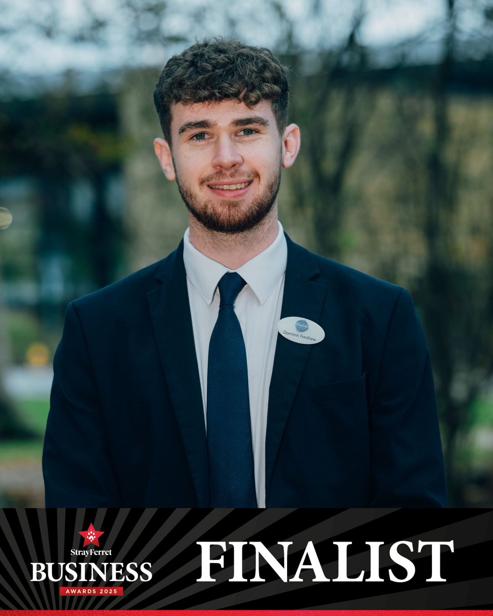Great Yorkshire Events Centre (@gyeventscentre) on Twitter photo We are thrilled to announce that our Deputy Events Manager, Dominic Forshaw, has been shortlisted for the Rising Star Under 30 Award at <a href="/thestrayferret/">The Stray Ferret</a> Business Awards! ⭐
The awards will be held here at the Pavilions on 13 March, and we’re keeping everything crossed for Dom! We are thrilled to announce that our Deputy Events Manager, Dominic Forshaw, has been shortlisted for the Rising Star Under 30 Award at <a href="/thestrayferret/">The Stray Ferret</a> Business Awards! ⭐
The awards will be held here at the Pavilions on 13 March, and we’re keeping everything crossed for Dom!