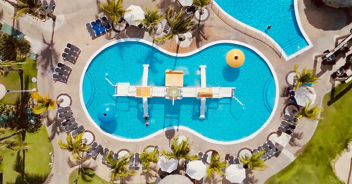 Adding the Kids Pool to your tour in paradise. #HRHCPuntaCana