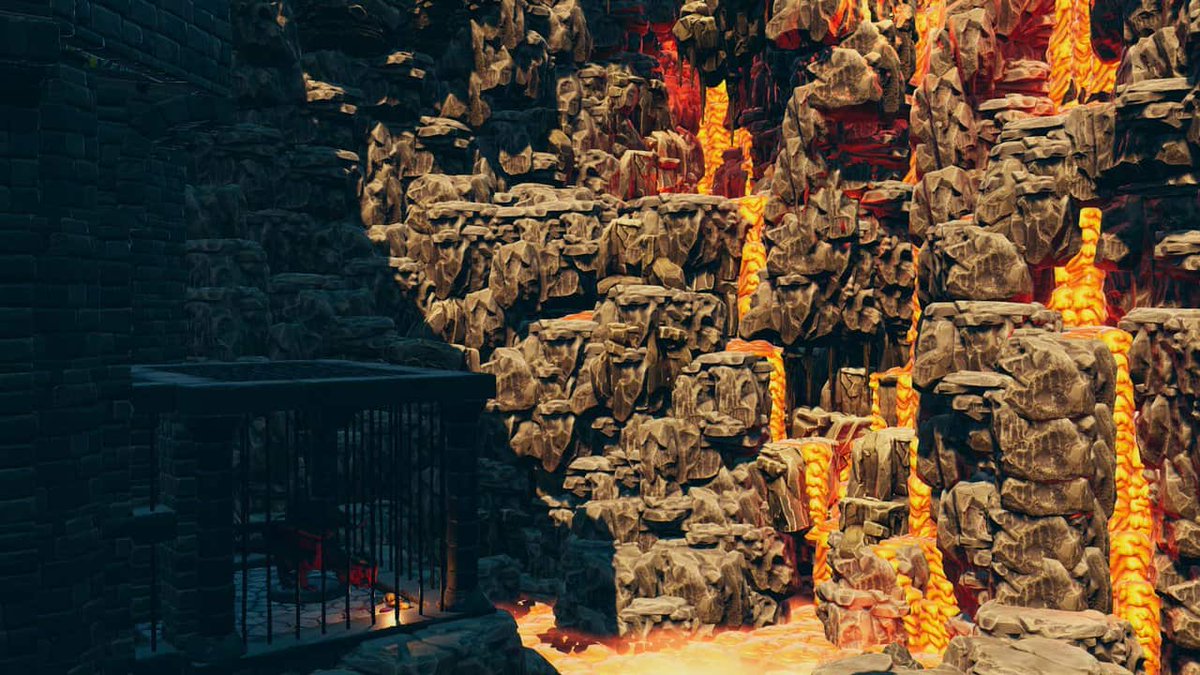 talespire's tweet photo. Peering into the volcano, molten rivers and smoky plumes create a fearsome scene. This fortress, born from the earth's fury, holds legends and treasures beyond your dreams. 🔥
Built by GENGUS, this detail-packed map makes a perfect #TSBuildShowcase.
https://t.co/SKQSn4ji42 https://t.co/AorgM83L7o