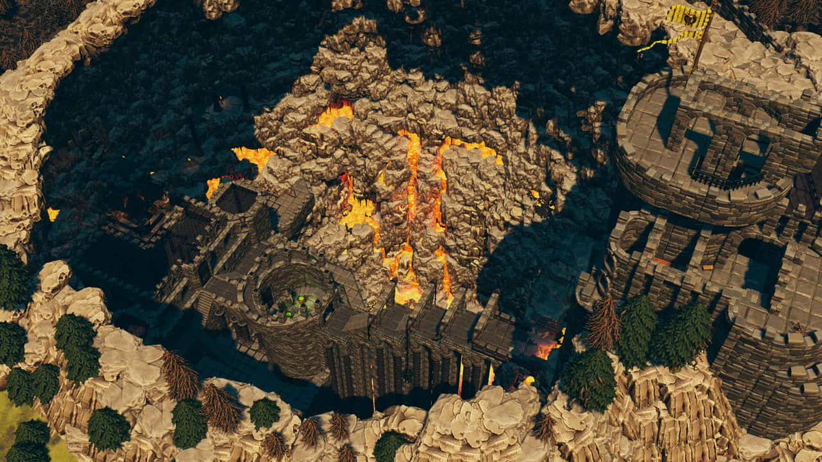 talespire's tweet photo. Peering into the volcano, molten rivers and smoky plumes create a fearsome scene. This fortress, born from the earth's fury, holds legends and treasures beyond your dreams. 🔥
Built by GENGUS, this detail-packed map makes a perfect #TSBuildShowcase.
https://t.co/SKQSn4ji42 https://t.co/AorgM83L7o