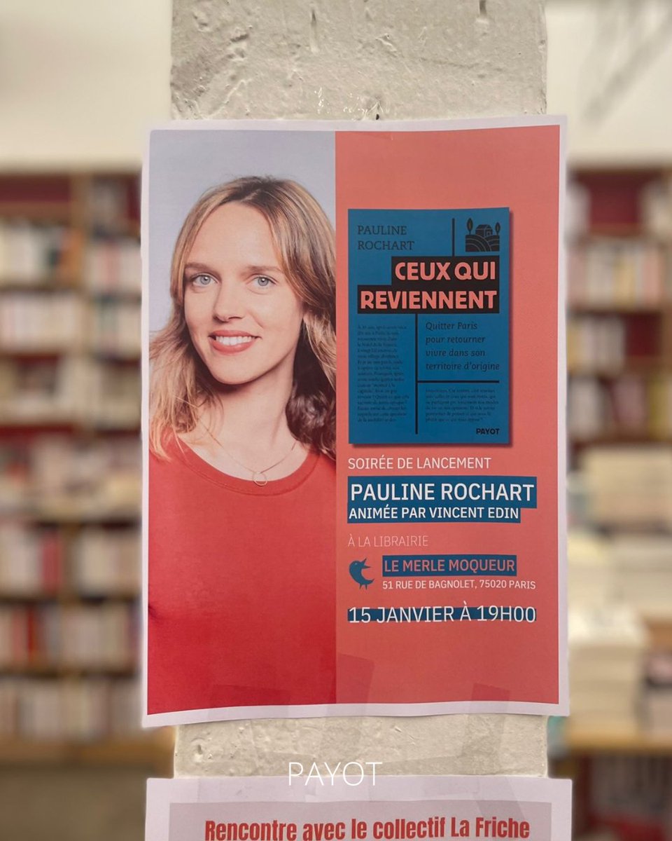 Retour en images sur la soirée de lancement du livre de @pauline_rochart, "Ceux qui reviennent", rencontre animée par Vincent Edin, c’était mercredi dernier à la librairie <a href="/lemerlemoqueur/">le merle moqueur</a>.librairie !

"Ceux qui reviennent" disponible en librairie !