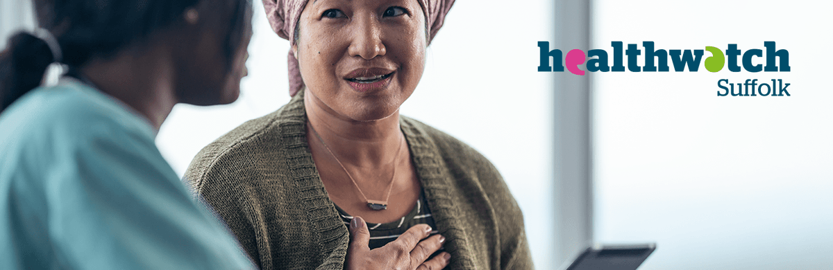Would you please spare a few minutes and share your experiences of cancer services and support in Suffolk and north east Essex with <a href="/HWSuffolk/">Healthwatch Suffolk</a> - it would be much appreciated. Do so by Jan 27 and do please share.

Go here - ow.ly/Vx1z50UKgj0