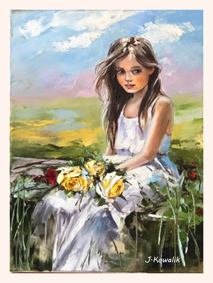 JKowalikART's tweet photo. Dziewczynka z różami - Sprzedam - Obraz olejny na płótnie 30x40cm

Oil painting on canvas by me, for sale

#obrazolejny #róże #obraz #sprzedam #art #oilpainting #painting #kunst #pinturaalóleo #pittura #red #nasprzedaż #forsale #ArtForSale #CanvasArt #HandmadeArt #OilOnCanvas #OriginalArt #BuyArt