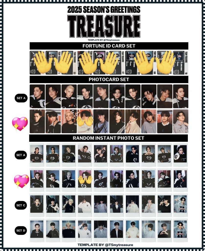 kosana109's tweet photo. treasure 交換

譲　写真💖のセット👐以外
求　🐨👍以外

郵送希望　
お気軽にお声がけください💞
#Treasureシーグリ #treasureトレカ交換 #treasure交換 https://t.co/Tayfqjm6aq