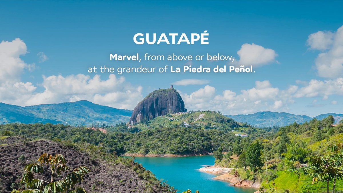 Tuffatevi in un viaggio senza precedenti! Foreste tropicali, villaggi pittoreschi, panorami mozzafiato e un caffè eccezionale fanno della Colombia un vibrante arazzo di colori e sapori che risveglierà la vostra voglia di avventura.  bit.ly/3E26DyJ