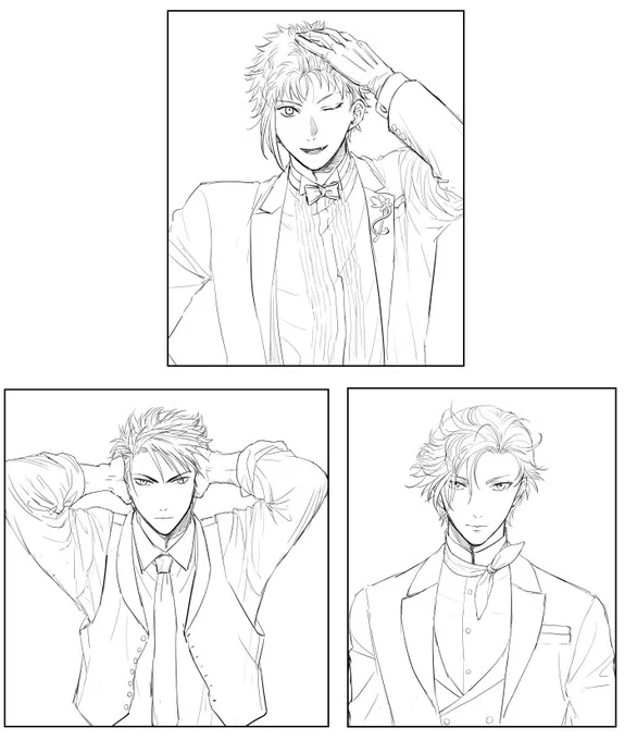 八丁くん髪型あんまり変えようがない 