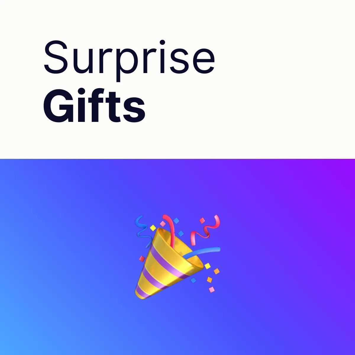 We got a surprise for you! 👀
 
Share your Throne Wishlist link in the replies for a chance to receive a surprise gift from us! 🎁 

You have 24 hours. ⏱
Don't miss your chance to enter. 😎