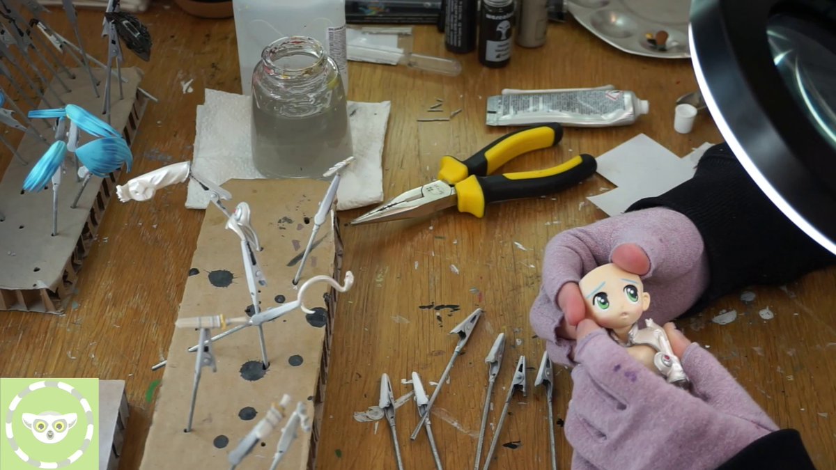 CraftsMaakie's tweet photo. Shading, topcoat and starting with assembly! Pastel Ink in Echidna Cos part 5:
Video: https://t.co/RSd7P9NoHK
Blog: https://t.co/8zMwa7UVG3
#garagekit #animefigure #mangafigure #custommade #figurine #figure #custom #japan #manga #anime #moetan #pastelink #queensgate #echidna https://t.co/NGnwvA1eQZ