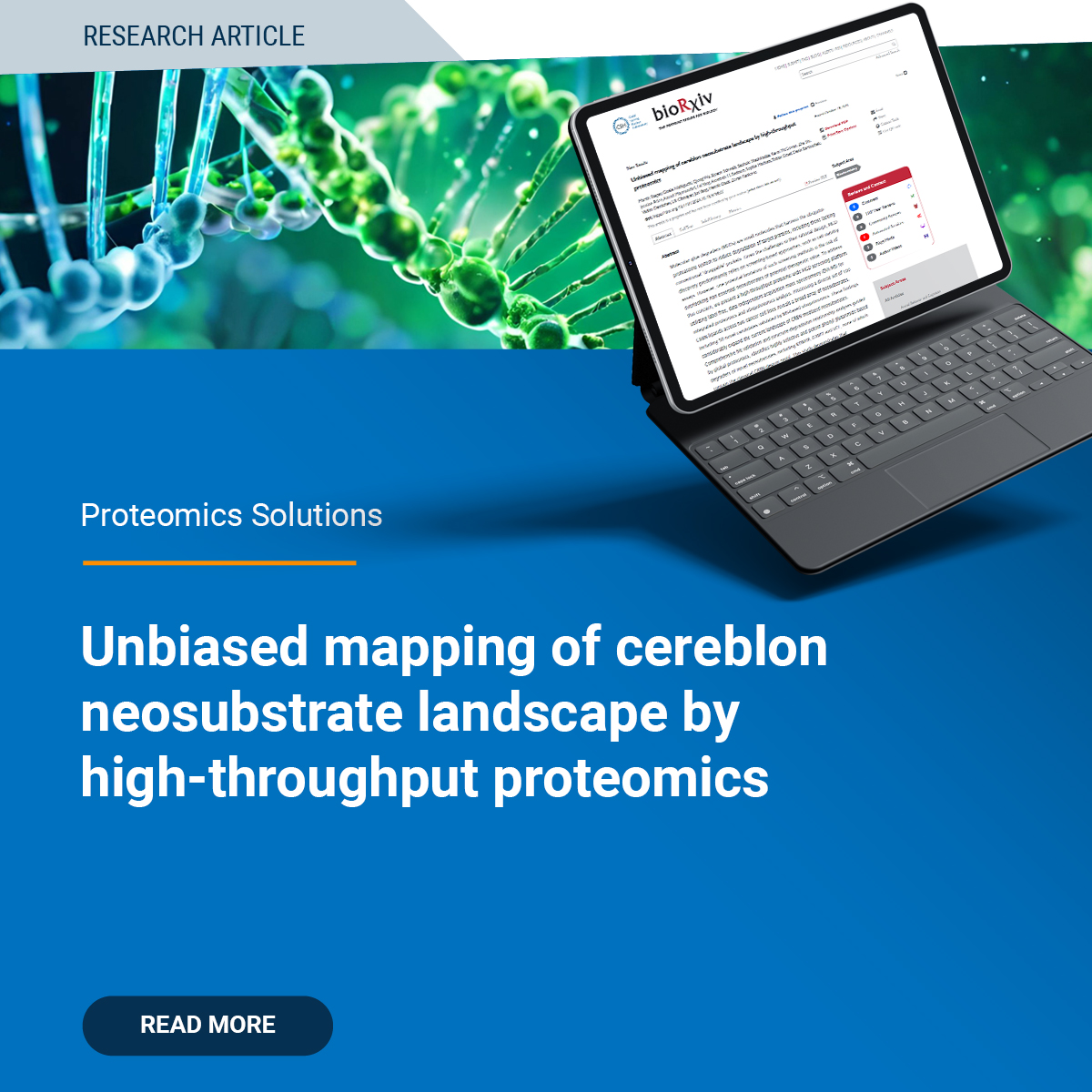 BrukerMassSpec's tweet image. NEOsphere Biotechnology presents a high-throughput, proteome-wide molecular glue degrader screening platform using dia-PASEF on the #timsTOF. The MGD #proteomics workflow enables new possibilities in drug discovery