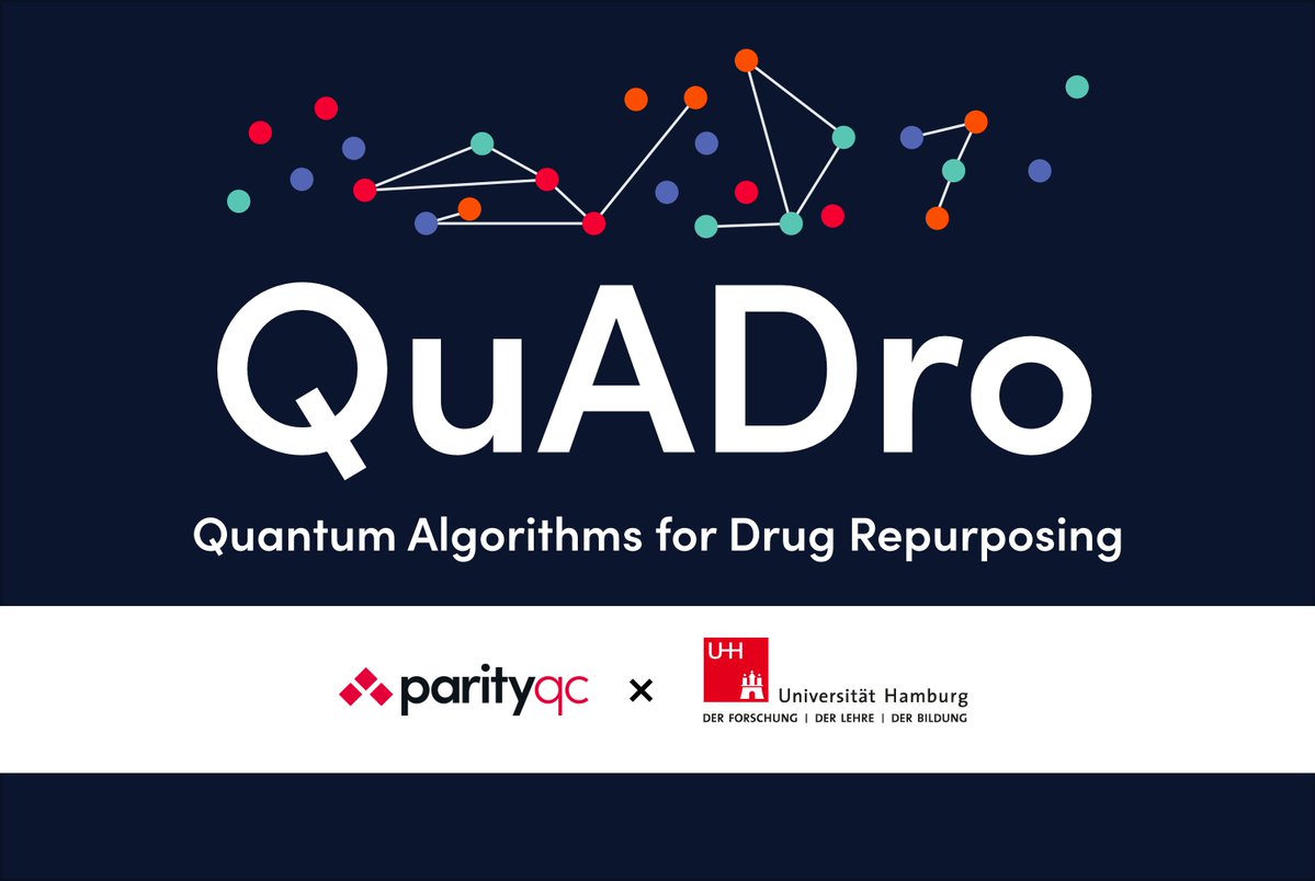 ParityQC is joining forces with the University of Hamburg for the project QuADro (Quantum Algorithms for Drug Repurposing).

Our goal is to develop algorithms and a quantum computing framework to solve complex problems in bioinformatics.

Read more: parityqc.com/parityqc-and-t…