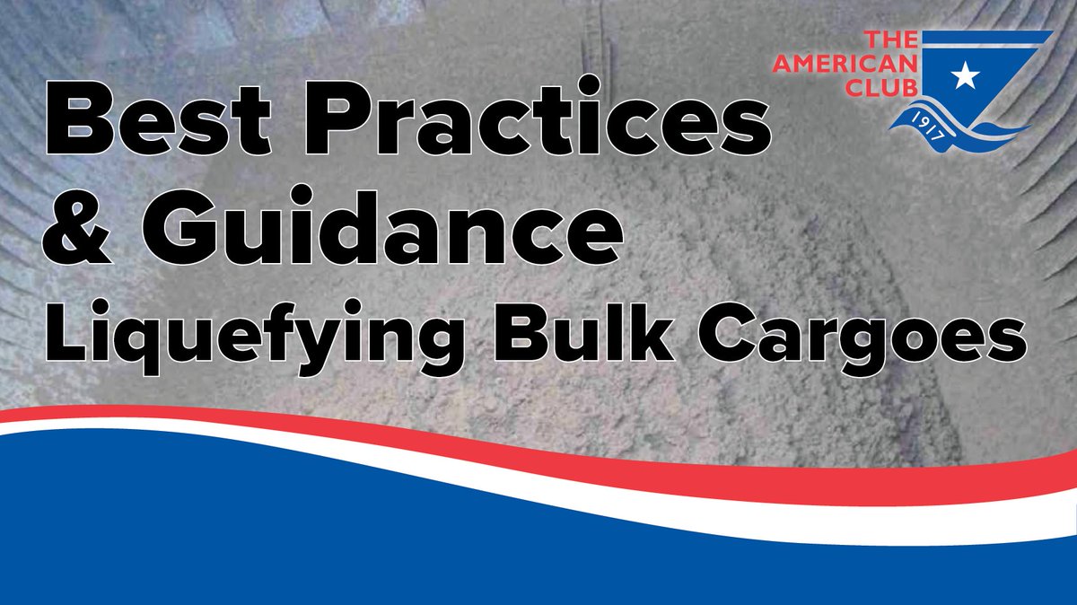 americanpandi's tweet photo. #AmericanPandI & @EO_Marine provide a comprehensive #webpage on the risks of #LiquefyingBulkCargoes. Members can access #Circulars, #Presentations, & an E-Learning Tool based on the @IMOHQ #IMSBCCode. Learn more: https://t.co/j6lxEGOWGU https://t.co/JIIIsMBUrC