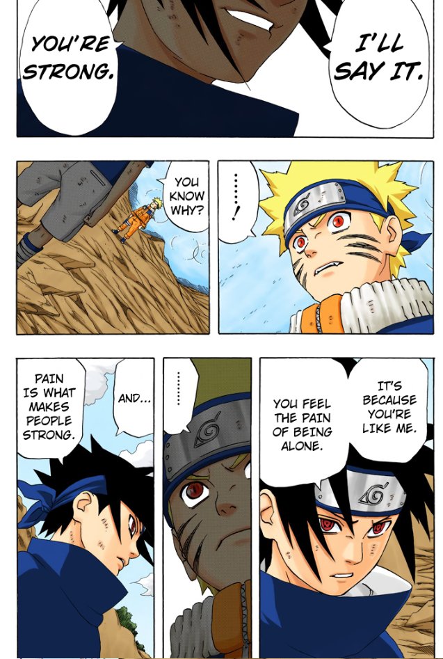 changerod's tweet photo. @B_Castiblanco_S @NightmareL1gh7 @behemo196234 @CondorPana En la ultima pelea lo que reconoce es que Naruto es mas fuerte que el. Y admite su derrota. Pero en la primera pelea ya lo había reconocido como igual directamente por eso se pone su bandana para seguir la pelea. https://t.co/gcCL1GNFmL