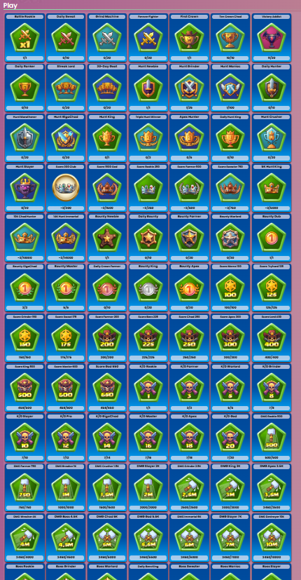 🎨💎 200+ badges, designed with the community, are HERE! 💎🎨

🔥 Every badge shows your grind. Every win cements your legacy.
⚡ Can you unlock them all? The competition’s fierce, the glory unmatched.
🏅 Flex your skills. Claim your collection. #LFBOOM! 🚀