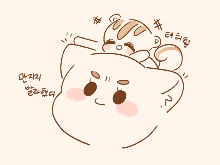 귤쫑이 귀여움