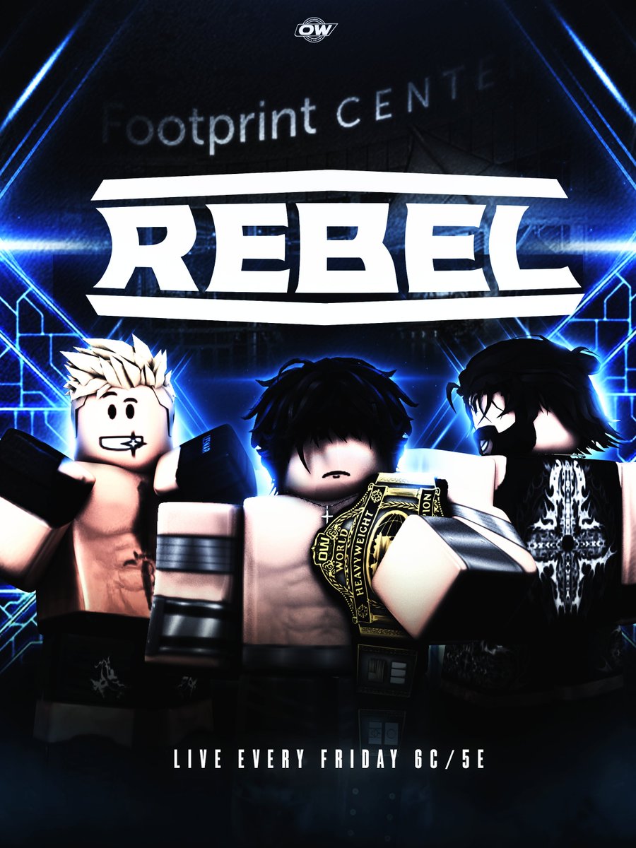 OWRBLX_'s tweet photo. #RBLXREBEL will be Live this Friday 5:00PM EST.
Featuring: ( #LeeDavis , @vjustlno , @F4DE_4 ) https://t.co/8V45UojkH5