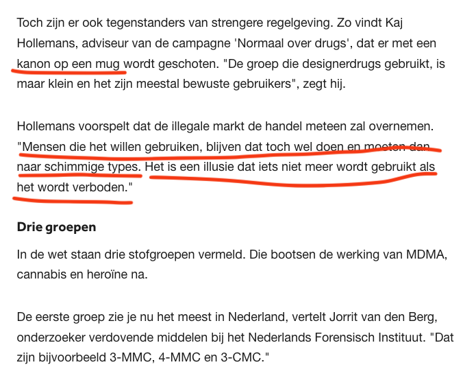 Het uur van de waarheid: op DIT moment discussieert de Eerste Kamer over de nieuwe drugswet. NOS liet ons vanochtend aan het woord, vanavond op tv!