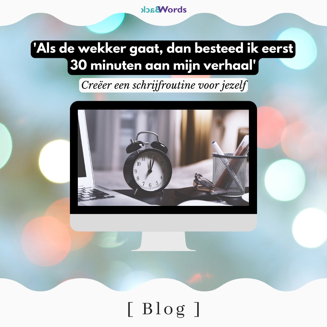 ☆ Schrijfroutine ☆

Voor veel mensen zal het onmogelijk aanvoelen om van de ene op de andere dag dagelijks een half uur te schrijven.

👉 Gelukkig is een schrijfroutine voor jezelf creëren makkelijker dan je denkt: backwords.eu/blog/als-de-we…
-
#blog #schrijfroutine