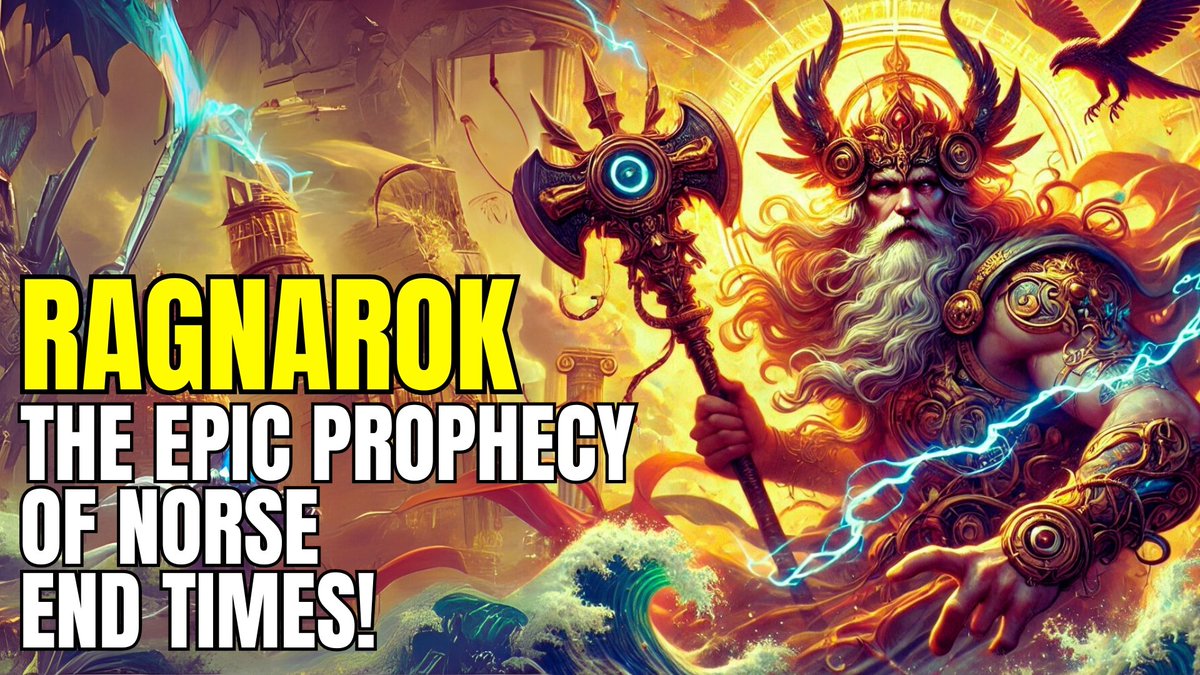 mythosview's tweet photo. RAGNAROK PROPHECIES: UNVEILING THE NORSE END TIMES https://t.co/R0oWxI39tA #Mythology #GreekMyths #NorseMythology https://t.co/Dn0vuUYyuY