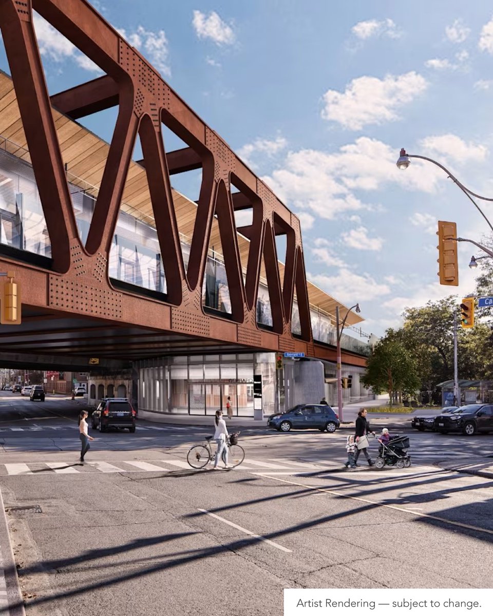A window into the future: Gerrard Station. This Ontario Line station will provide easy transfers to both streetcar and bus routes for 2,000 riders during the rush hour.