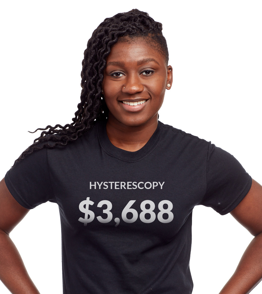 A #Hysteroscopy procedure may be recommended for those who may be experiencing pain or unusual bleeding. The average cost can be $3,688 or more. Let's change that, together. Lower costs and quality healthcare should go hand in hand. #WearTheCost