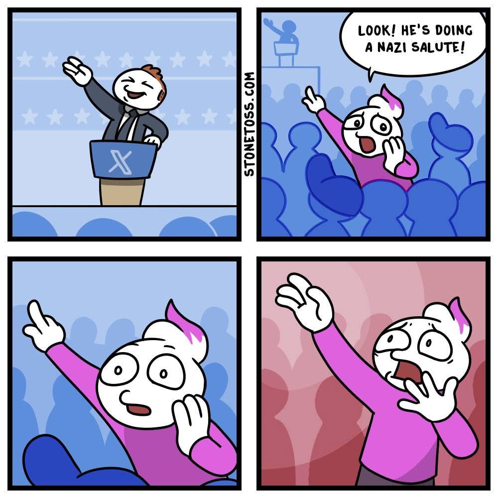 Look, he’s doing it…