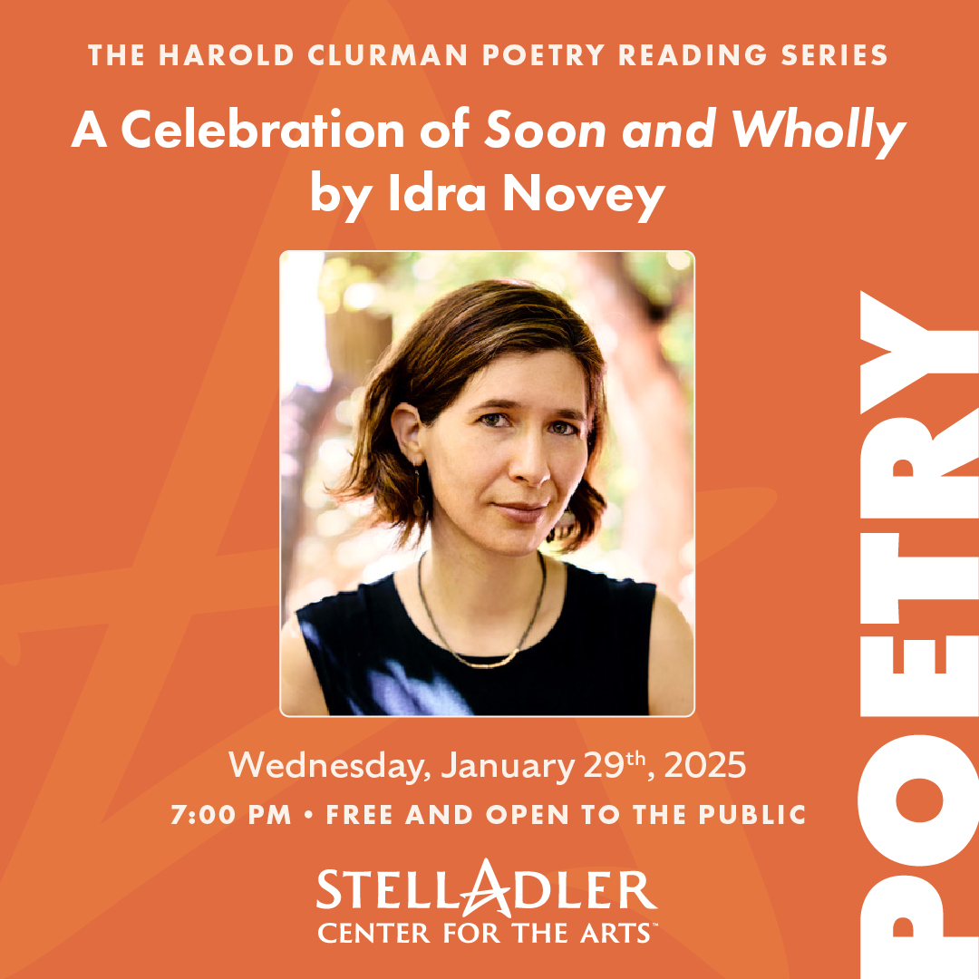 It's cold outside but these events will warm you with inspiration!

Fred Johnson, Daniel Kelly &amp; Victor See Yuen play on Thur. 1/23

The HCLAB presents Bill Bowers from 1/28 - 2/11

Idra Novey returns to for a poetry reading on Wed. 1/29

More @ stellaadler.com/events/