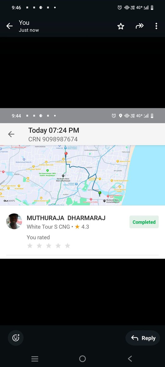 muruganspillai's tweet photo. @ola_supports https://t.co/1rCAmexhfG