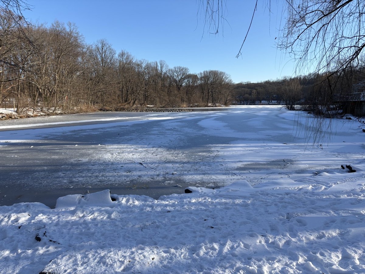 Brrrr!  It’s cold out there. 🥶 

But couldn’t resist a quick walk in the park to see the beautiful blanket of snow! ❄️ 

Bundle up and go for a quick walk if you can!