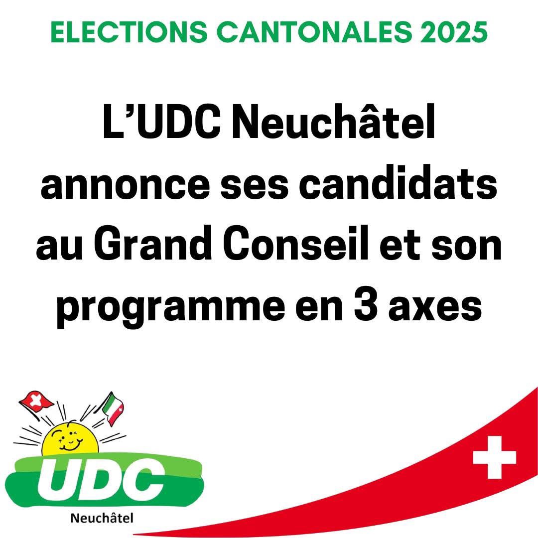 UDC Neuchâtel (officiel) tweet media