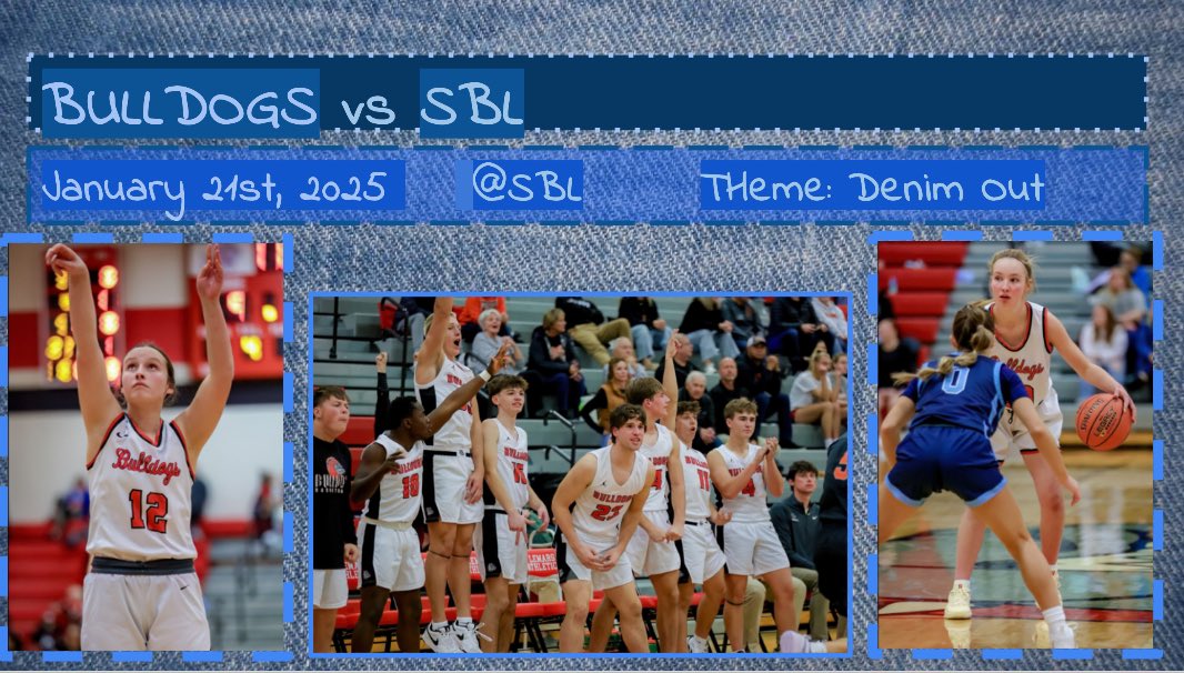 🚨GAME DAY🚨!!! Dress to impress in your best pair of jeans and maybe even throw on a jean jacket. No time to waste as the season is officially half way through! So show up and show out for those BULLDOGS🐾❤️. #awaygame #denim #gametime #bulldogsontop