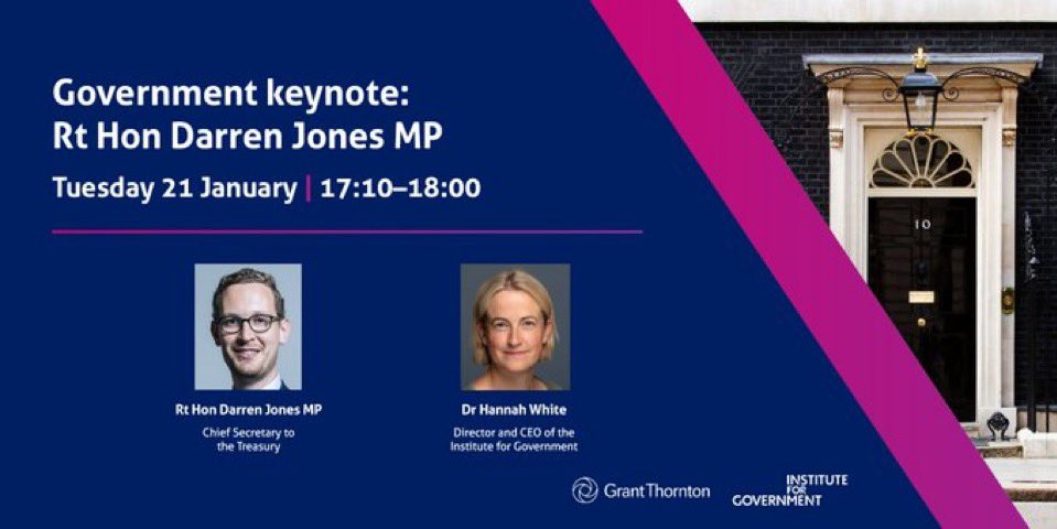 Darren Jones MP (@darrenpjones) on Twitter photo Looking forward to speaking at the <a href="/instituteforgov/">Institute for Government</a> annual conference at 17:10.
I’ll be setting out what mission led government means in practice and how I’ve changed the spending review to deliver the Plan for Change.
You can watch live here👇
instituteforgovernment.org.uk/event/governme… Looking forward to speaking at the <a href="/instituteforgov/">Institute for Government</a> annual conference at 17:10.
I’ll be setting out what mission led government means in practice and how I’ve changed the spending review to deliver the Plan for Change.
You can watch live here👇
instituteforgovernment.org.uk/event/governme…