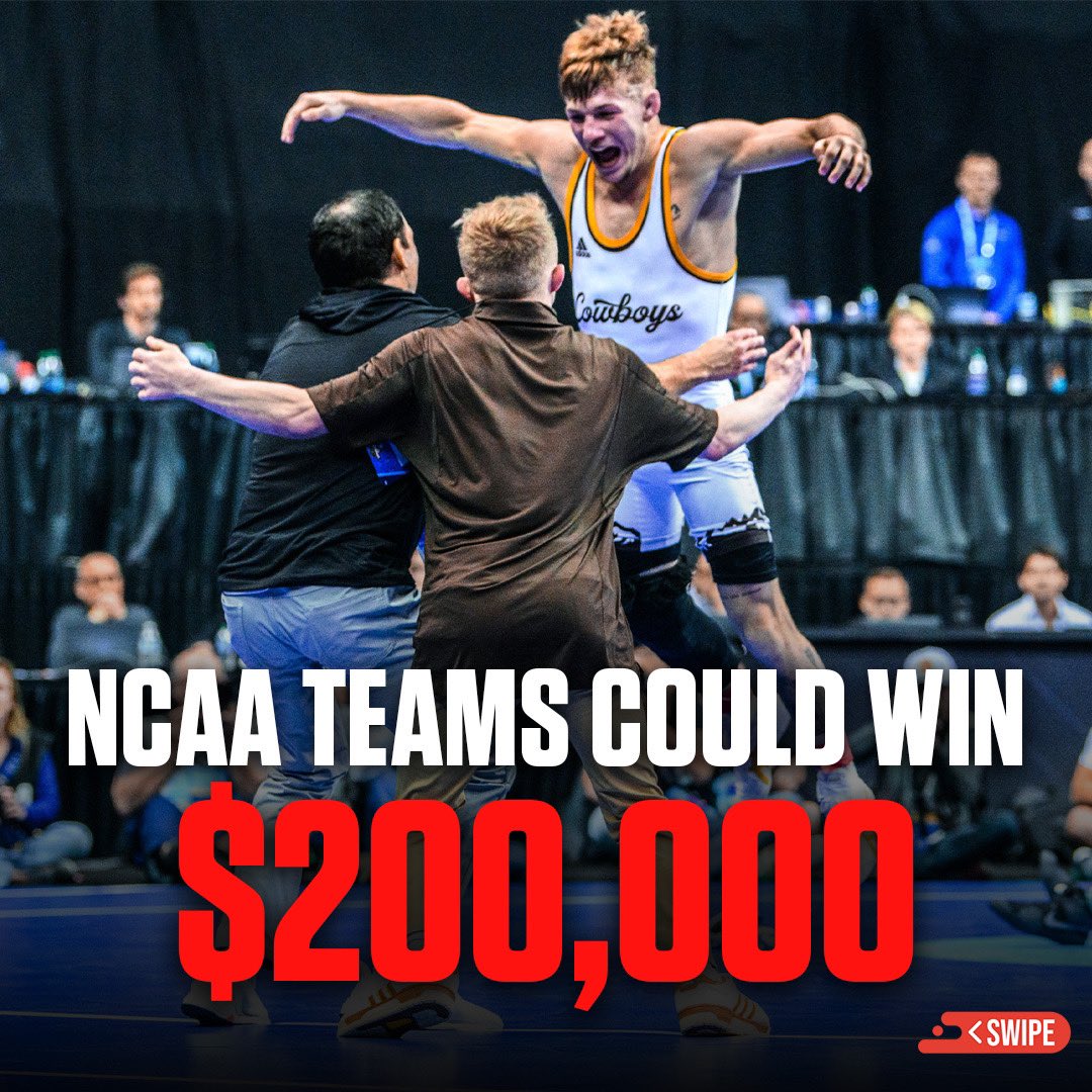 FloWrestling's tweet photo. The National Duals Invitational, sponsored by Paycom, is headed to Tulsa November 15-16 and has some pretty hefty payouts! Tag a team you’d like to see next season in Tulsa. https://t.co/NbAHvuSXDM