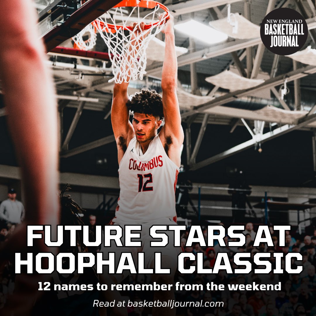 New England Basketball Journal (@nehoopjournal) on Twitter photo Cameron Boozer. Kaleena Smith. Darryn Peterson. Puff Morris. AJ Dybantsa.
Future college and pro stars came from far and wide to this year’s Hoophall Classic.
Here are <a href="/ethman43/">Ethan Fuller</a>’s 12 names to remember:
basketballjournal.com/2025/01/21/12-… Cameron Boozer. Kaleena Smith. Darryn Peterson. Puff Morris. AJ Dybantsa.
Future college and pro stars came from far and wide to this year’s Hoophall Classic.
Here are <a href="/ethman43/">Ethan Fuller</a>’s 12 names to remember:
basketballjournal.com/2025/01/21/12-…