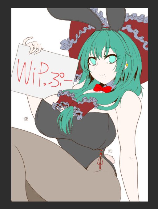 描く度にバニーの描き方が変わるマン 