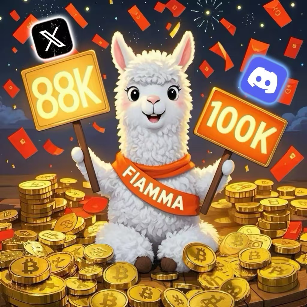 onRide_'s tweet photo. 🔔Celebrating the 2025 Lunar New Year with 88.888K followers and 100K Discord members!🎉

In the last year of transformation and connection, Fiamma proudly introduced the first BitVM-Based Bitcoin Bridge (BBBB) to the world. Moreover, Fiamma’s layer and BitVM tech stack help complete the puzzle of the Bitcoin ecosystem, providing the necessary foundation for building robust infrastructure and applications. 🧩

🧧 To thank our amazing community for the support, we’re celebrating with red packets!👇

🎯 Here’s how to join:
1️⃣ Tag 3 alpacas
2️⃣ Retweet this post
3️⃣ Drop your Lunar New Year wish in the comments

⭐️ 8 heartfelt responses will share a total of $88.888 in red packets!

⏳ As we grow, so do the rewards! How soon do you think we’ll reach 100K followers? Let’s keep hitting milestones together! Wishing everyone a prosperous Year of the Snake, filled with success, good fortune, and exciting journeys with Fiamma. 🔥🦙🎉