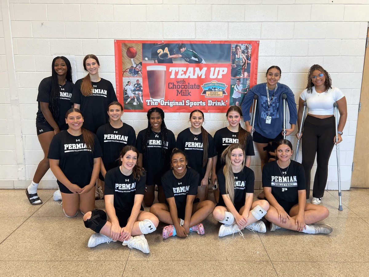 Special thank you to SouthWest/Southland Dairy Farmers and Gandy’s Milk for providing  chocolate milk to all our Permian Volleyball players all season and offseason!! #itdoesabodygood