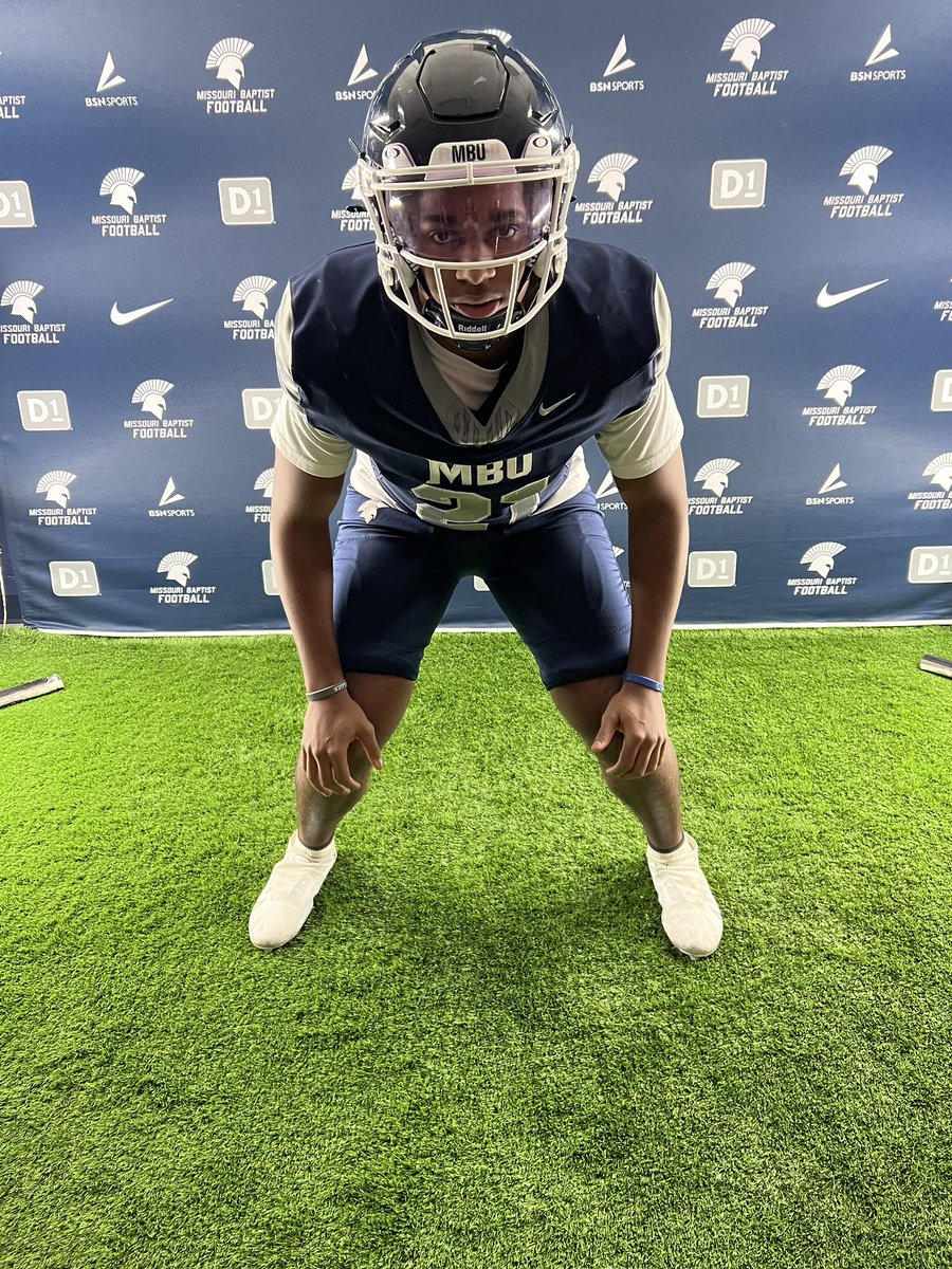 After a great conversation and visit with <a href="/CoachJonnyHeck/">Jonathan Heck</a> I am blessed to receive my first offer from <a href="/MBUFootball/">Missouri Baptist Football</a> <a href="/LSNorthFootball/">Lee's Summit North Football</a>
