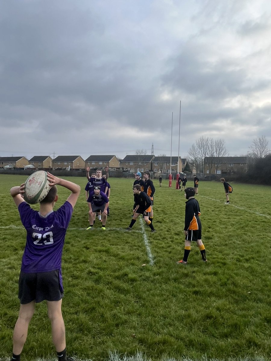 VennRugby's tweet photo. Great advert for Gwent rugby today when our year 8 boys played @johnfrostschool in the Newport cup. John frost ran out eventual winners. Well done all. @HeadteacherBas1 @DRA_Community @paddy_tl https://t.co/gX7h6m85ck