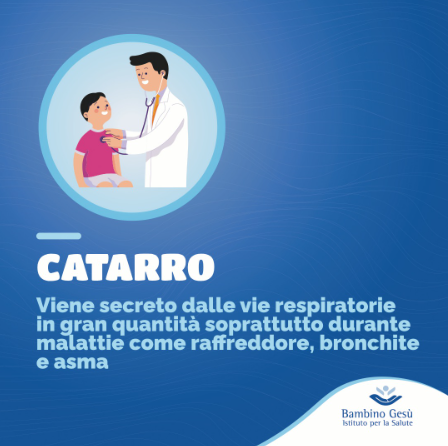 bambinogesu's tweet photo. 🫁🗣Il #catarro è un sintomo che può presentarsi a causa dell’infiammazione dovuta ad alcune malattie.
➡ Scopriamo quali sono quelle più frequenti: https://t.co/CInSmPG3FP
#pilloledisalute https://t.co/sKHOFUqOdq