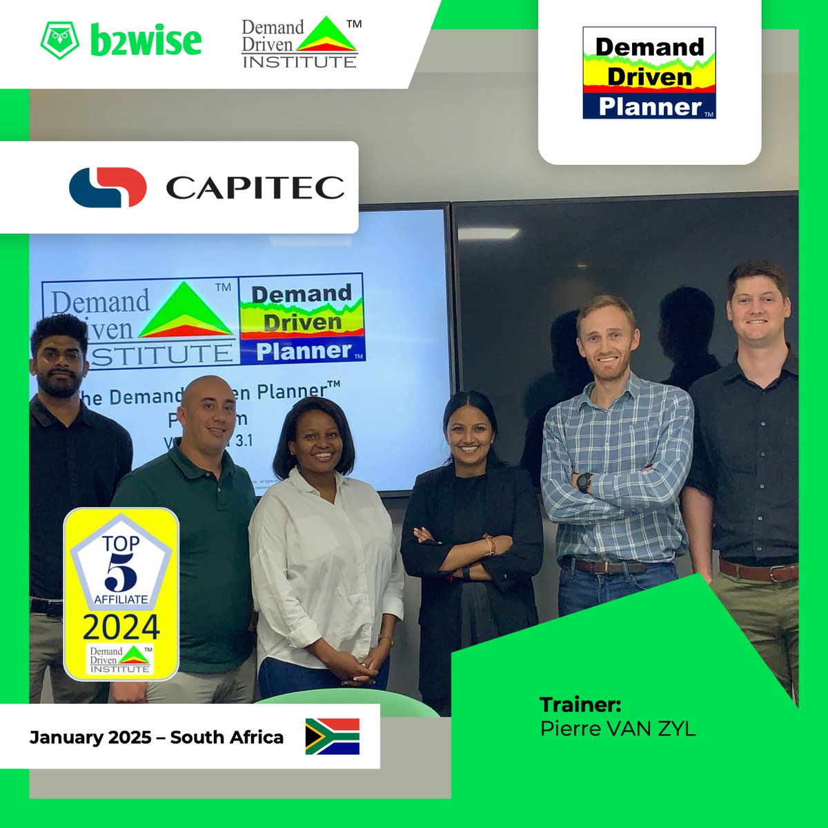 Demand Driven Inst (@ddinstitute) on Twitter photo #ddiinstructor Pierre van Zyl leads a Demand Driven Planner (DDP) program for personnel at  Capitec #DDPP #DemandDriven #DDMRP #thoughtware <a href="/b2wiseglobal/">b2wise</a> #ddiinstructor Pierre van Zyl leads a Demand Driven Planner (DDP) program for personnel at  Capitec #DDPP #DemandDriven #DDMRP #thoughtware <a href="/b2wiseglobal/">b2wise</a>