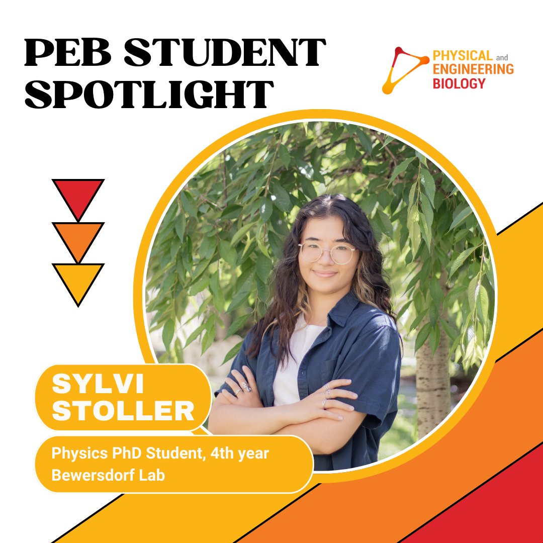 Welcome back! We hope you all had a great first week❄️This semester, we're beginning a series featuring various members of the PEB community. To kick off, meet Sylvi, the graduate student behind the PEB social media!