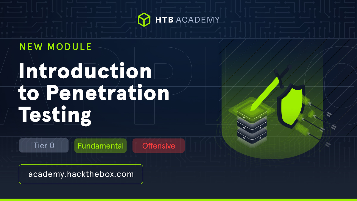 This is NOT about writing utensils 🙅
Learn the fundamentals of penetration testing, a critical cybersecurity aspect, in this new #HTB Academy Module. Explore the types and domains of #pentests, compliance and ethics, and gain insights into the profession: okt.to/O2drum