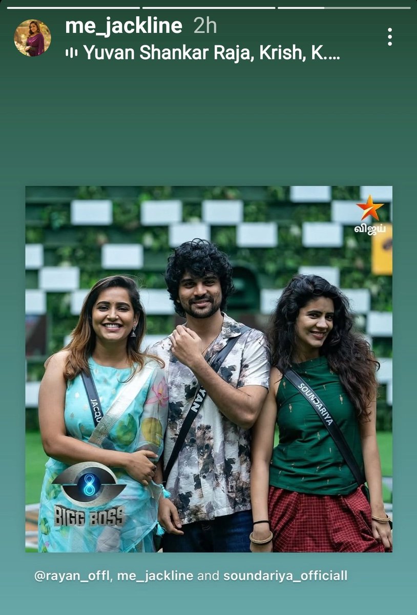 BuddyTruth's tweet image. Potta thittangal kai koodum naal vandhadhu... 🥳🥳🥳

#GoaGang
#Jacqulinelydia𓃵 
#Rayan #Sound
#BiggBossTamil8