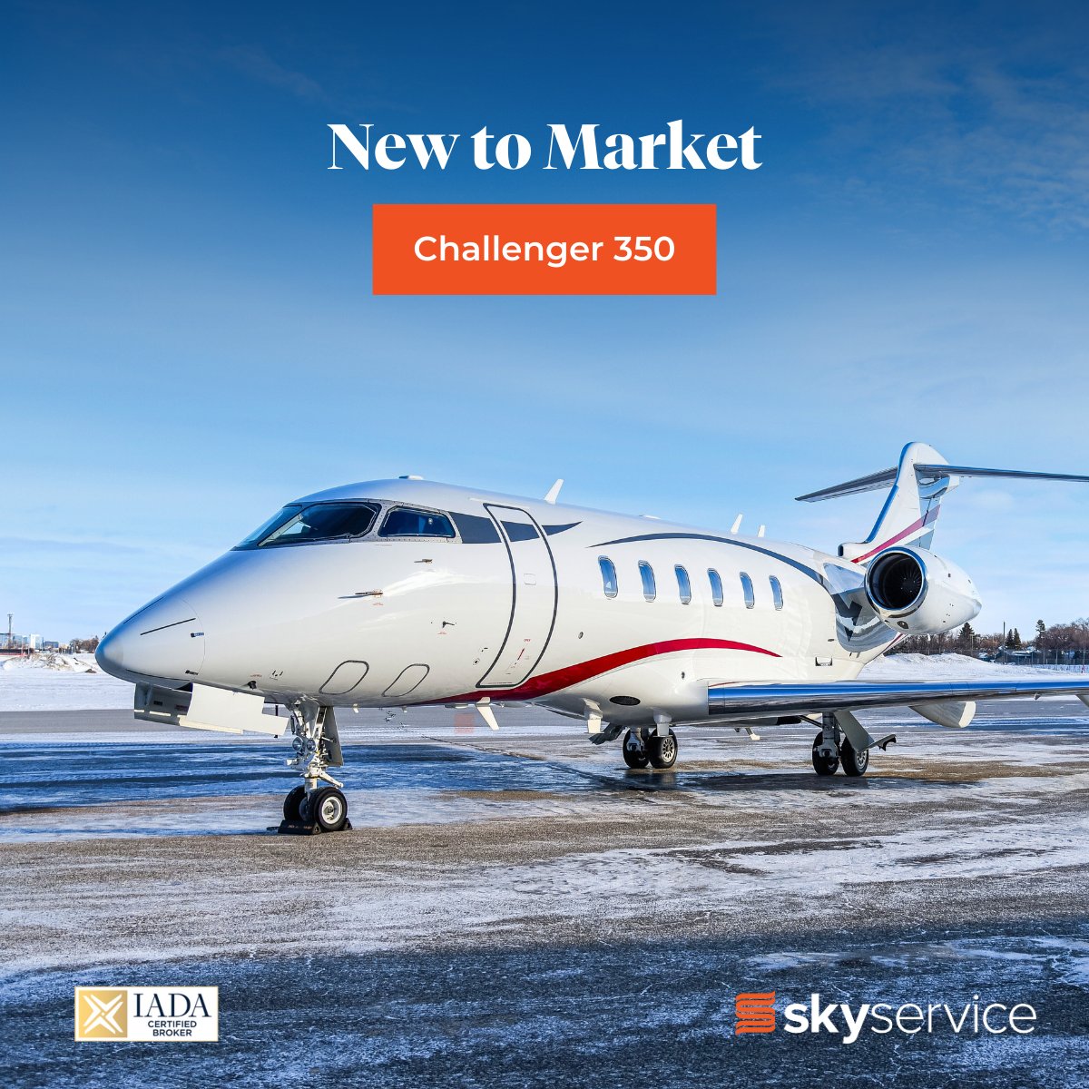 New to Market! 

This Challenger 350 redefines luxury with a spacious cabin, premium amenities, and cutting-edge technology for a seamless travel experience. Contact Geoff Carlyle at Geoff_Carlyle@skyservice.com or visit hubs.li/Q033lK330  

#jetsale #bombardier #flyprivate